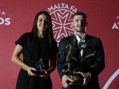 Degabriele and Theuma claim top awards in Malta FA Awards 2021/22