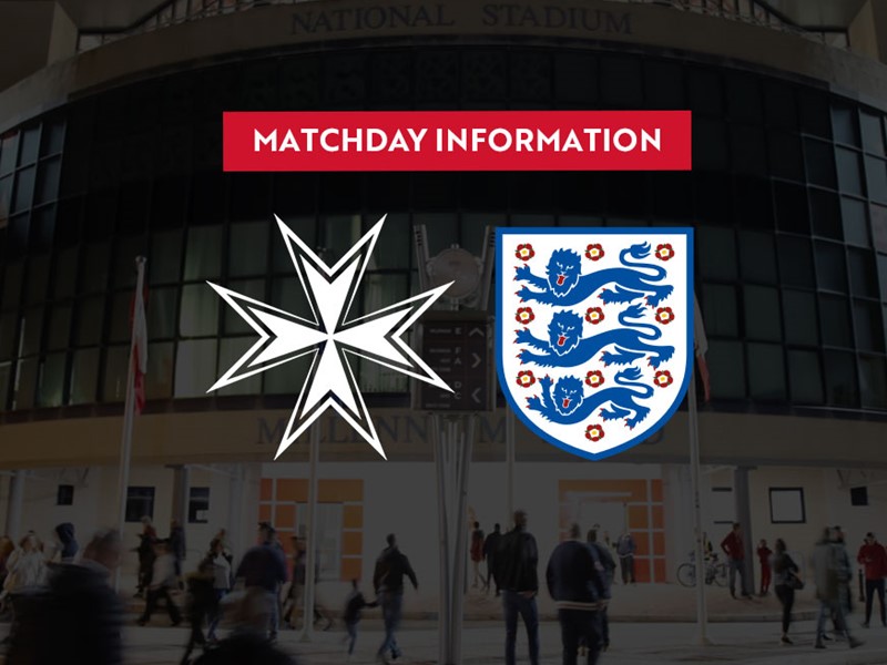 Malta vs England Matchday