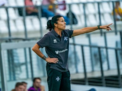 Coach Manuela Tesse - (c) Latvia FA
