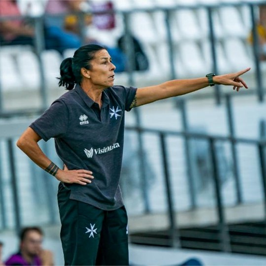 Coach Manuela Tesse - (c) Latvia FA