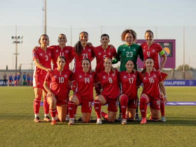 WNT Starting XI vs Bosnia (c) Andre Farrugia