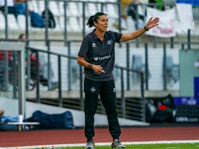 Coach Manuela Tesse (c) Latvia FA