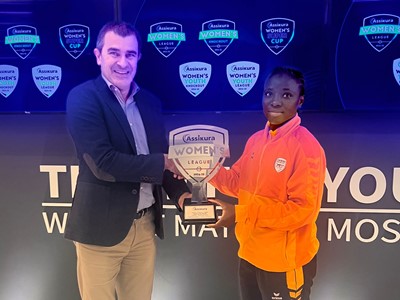 Assikura Women's League award winner for October & November Salamatu Abdulai