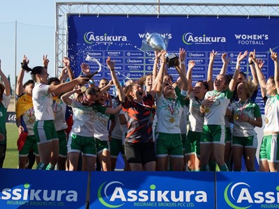 Mgarr United lifting their first-ever silverware at senior women’s level. - (c) Lara Schembri