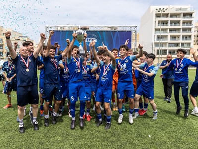 Sliema Wanderers FC - BNF U17 League B Champions - Photo by Timmy Cutugno.jpg